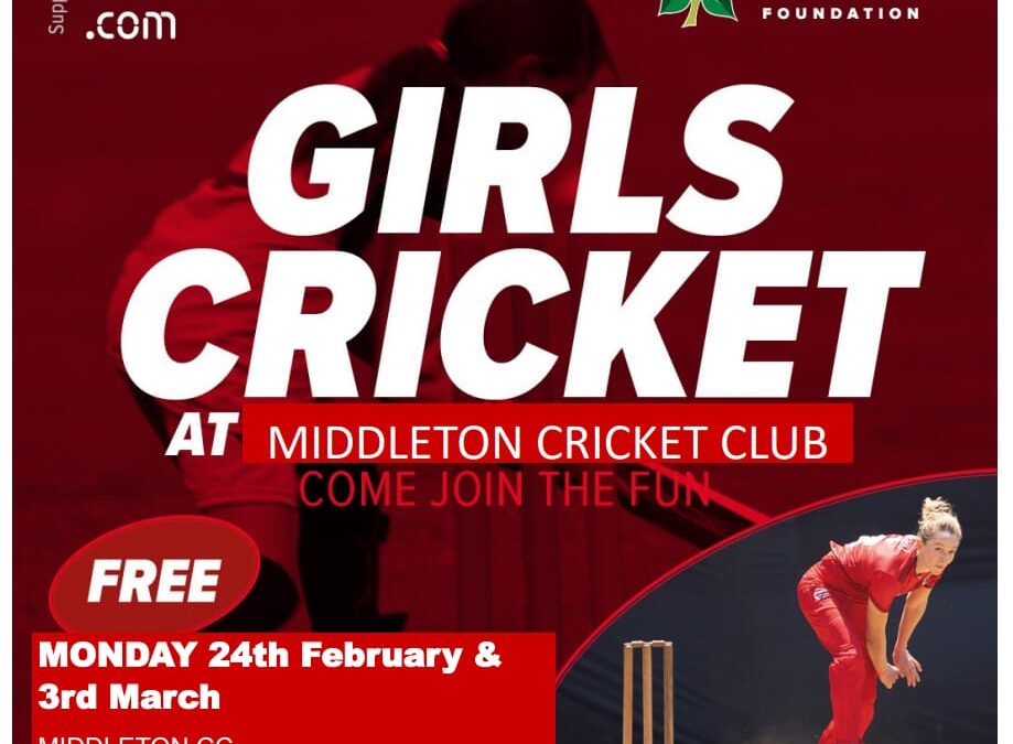 Girls cricket taster sessions